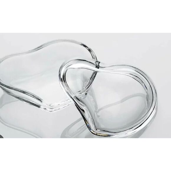 Tiffany & Co. Elsa Peretti® Heart box in crystal / Pristine/ No Box - Picture 2 of 5